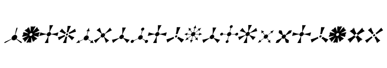 AltemusStarsTwoItalic font preview