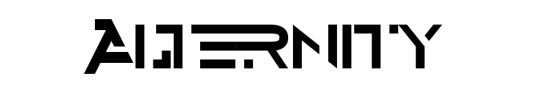 Alternity font preview