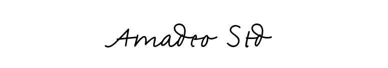 Amadeo Std font preview
