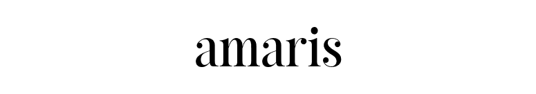 amaris font preview
