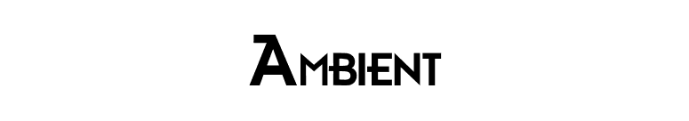Ambient font preview