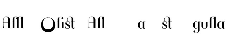 Ambroise Alternates Regular font preview