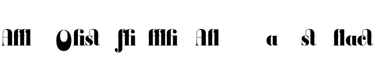 Ambroise Firmin Alternates Black font preview