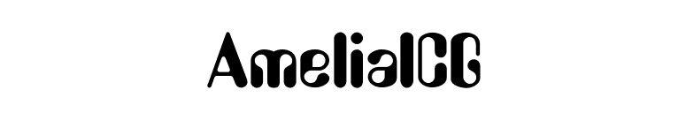 AmeliaICG font preview