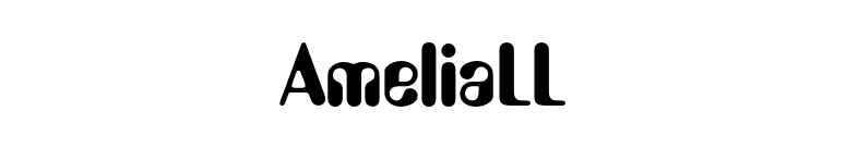 AmeliaLL font preview