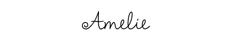 Amelie font preview