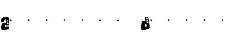 American Donuts font preview
