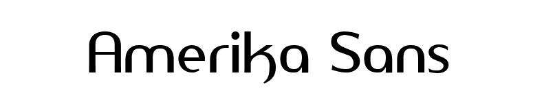 Amerika Sans font preview