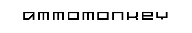 AmmoMonkey font preview