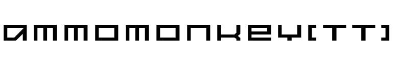 AmmoMonkey[tt] font preview