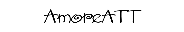 AmoreATT font preview