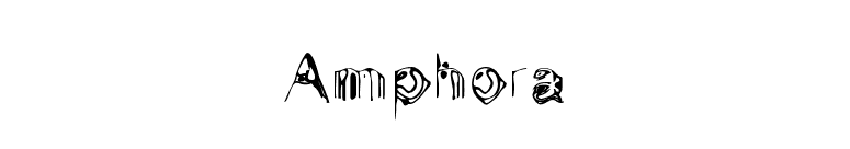 Amphora font preview