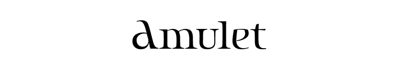 Amulet font preview