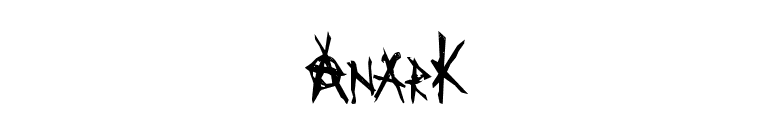 AnarK font preview