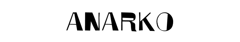 Anarko font preview