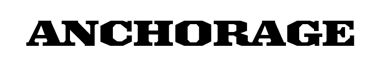 Anchorage font preview
