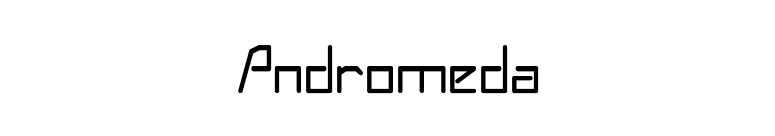 Andromeda font preview