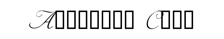 Anedocte Caps font preview