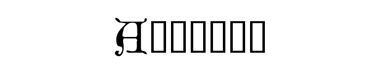 Aneirin font preview