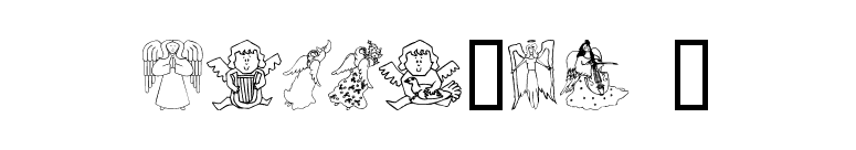 Angel'Os 1 font preview