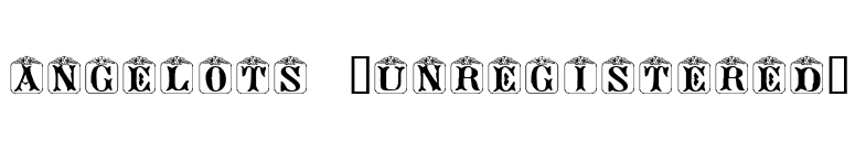 Angelots (Unregistered) font preview