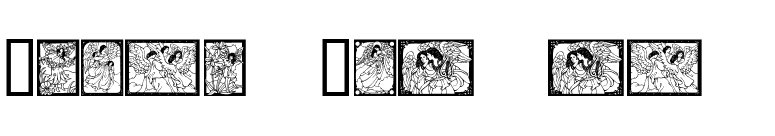 AngelsFairies font preview