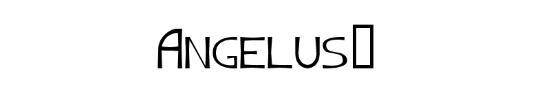 Angelus™ font preview