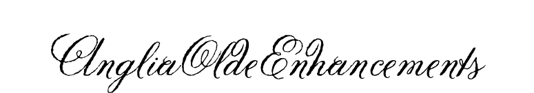 AngliaOldeEnhancements font preview