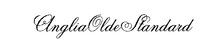 AngliaOldeStandard font preview