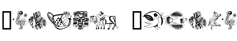 Animal Design font preview