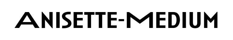 Anisette-Medium font preview