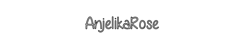 AnjelikaRose font preview