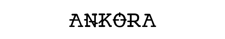 Ankora font preview