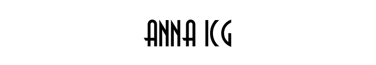 Anna ICG font preview