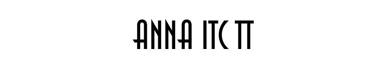 Anna ITC TT font preview