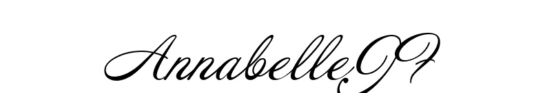 AnnabelleJF font preview