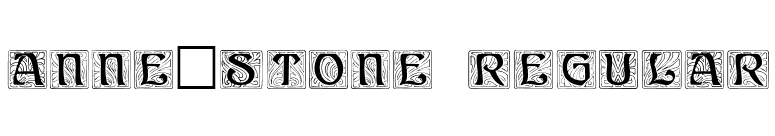 Anne-Stone Regular font preview