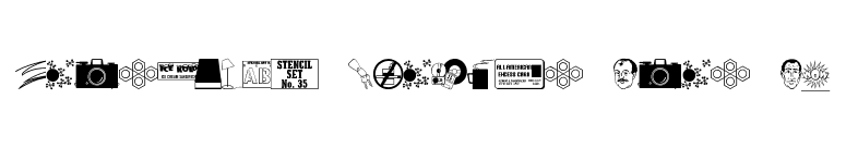 Another Dingbat Font JL font preview