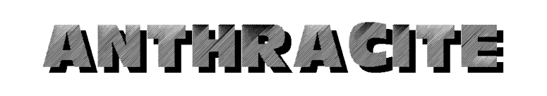 Anthracite font preview
