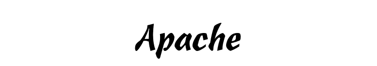 Apache font preview