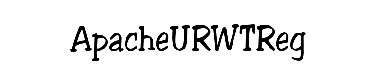 ApacheURWTReg font preview