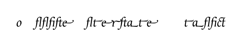 ApollineAlternate-Italic font preview
