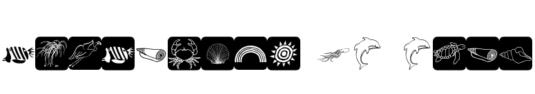 AquaMints GD Demo font preview