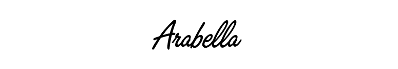 Arabella font preview
