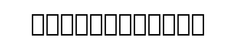 Arabic 11 BT font preview