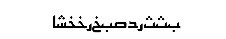 ArabicKufiSSK font preview