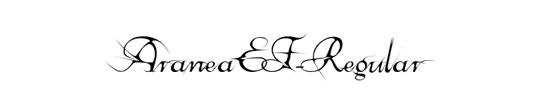 AraneaEF-Regular font preview