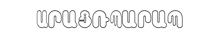 Arax-Barab font preview