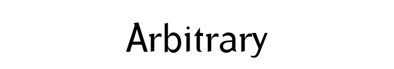 Arbitrary font preview