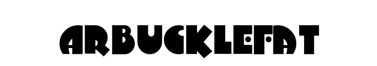 ArbuckleFat font preview